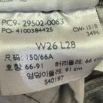 Levi's  501 Swan Island Gray Wash High Waist Stretch Skinny Denim Jeans Size 26 Photo 4