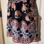 About A Girl  Black Floral Paisley Romper Bow 8 Photo 7