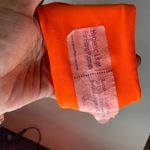 Americana Women's Neon Orange Logo One Piece Swimsuit Sexy Fun Sz M/L Photo 5