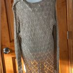 Fashion Bug  Women’s Beige and White Knit Pull Over Photo 2