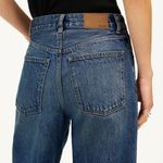 Madewell Super Wide Leg Jeans in Concho Wash, Size 24 Photo 10