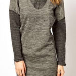 See By Chloe See by Chloé Structured Wool Sweater Sweatshirt Shift Dress‎ Long Sleeve Sz 4 Photo 0