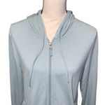 32 Degrees Heat 32 Degrees Cool Light Blue Full Zip-Up Hoodie Lightweight Pockets Photo 1