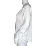 Anthropologie  Postmark Shirt Womens Small White Gauzy‎ Blouse Neutral Minimalist Photo 2