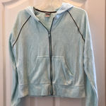 Champion FINAL MARKDOWN  velour hoodie medium Photo 0