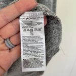 Old Navy  Long Sleeve Lounge Henley Top Grey Heather Scoopneck Button ~ Size M Photo 3