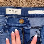 PacSun Medium Wash High Waisted Ripped Jeans Photo 3