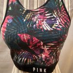 PINK - Victoria's Secret Pink Victoria Secret Tropical Racer back sports Bra size large Photo 0
