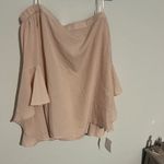 Chelsea28 NWT  Off shoulder Top pink hero size M Photo 4
