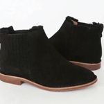 Seychelles  Pool Cozy Black Suede Leather Ankle Booties Size 7 Boots Photo 1