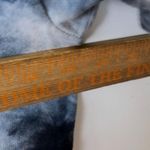 Poetic Justice Love Loyalty Unity Chemistry T Shirt Tie Dye Blue White Medium M Photo 4