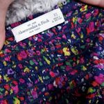 Abercrombie & Fitch Abercrombie Multicolor Pink Floral Tube Bandeau Top Cropped Strapless Size XS Photo 2