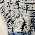 Willi Smith  Patterned Blouse 3/4 Sleeve Sz Small Photo 4