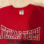 Jerzees Texas Tech red Raiders crewneck  Photo 1