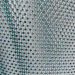 WAYF Blue rhinestone mesh maxi skirt Photo 2