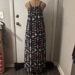 Skies Are Blue  Southwest Maxi Tank Dress S Braided Spaghetti Straps Boho Western Photo 1