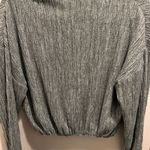 ZARA  olive Turtleneck Sweater crop Photo 2