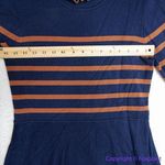 Eliza J Women's Stripped High Neck Knit Dress, L Photo 8