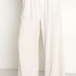 Z Supply  linen pants wide leg Farrah Sandstone beige high rise Photo 0