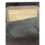 Michael Kors Jet Set Travel Crossbody Black Pebbled Leather Gold MK Logo Photo 7