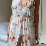 Shinestar Floral Halter Maxi Romper Photo 2