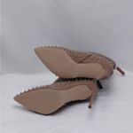 Steve Madden  Vapor Studded Stiletto Ankle Boots Women’s 6 Tan Pointed Toe Glam Photo 9