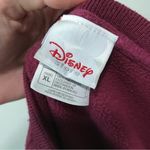Disney  Store Pooh Bear of Distinction 90s y2k Purple Fleece Sweatshirt XL Photo 3