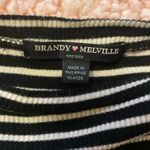 Brandy Melville Long Stripe Tee one size fits most Photo 1