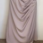 La Femme 26806 Short Sleeve Embroidered Bodice Ruched Mermaid Gown in Champagne Photo 7