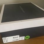 Karen Scott NEW  Faux Black Leather Booties Ankle Boots Size 7W 7 Wide Block Heel Photo 7