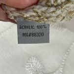 C.C. Exclusive Women’s Ivory Gold Knit Beanie Winter Hat Toboggan NWOT Photo 7