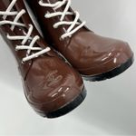 Roma  NEW Lace Up Rubber Rain Boots Photo 7