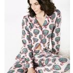 BedHead Long Sleeve Pajama Top Stretch Hot Air Balloons Print Small Pink Photo 1