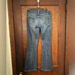7 For All Mankind A pocket flare low rise jeans size 26 Photo 3