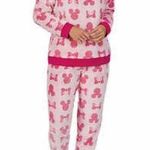 Disney NEW Ladies' Fleece PJ Set - Minnie size XL Pink Photo 0