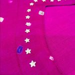 NWT 100% Silk 3 piece fuschia purple tunic dress gingham scarf shalwar kameez Photo 6