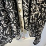 Celina moon square neck black & white floral flowy midi cottagecore dress Size L Photo 7