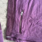 Title Nine pullover front zip sweater. Lightweight. Color- purple. Size - Med. Photo 6