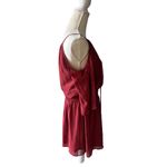 BCBGeneration  Red Cold Shoulder Dress Size Small NEW Photo 2