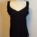 Gap maternity fancy black 100% polyester top sleeveless size S Photo 0