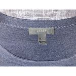 J.Crew Blue Sweater Lace Accents Size L cottage preppy academia classic wool Photo 1