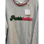 Shiraleah  Pickleballer Sweatshirt Size L Pink Green Preppy Country Club Photo 4