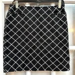 White House | Black Market | Classic Black White Grey Pencil Skirt Size 2 XS Photo 7