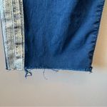 MOTHER Women’s Shaker Prep Fray Pant in Navy and Silver Size 30 Blue Photo 3