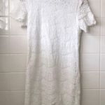 Lulus Take Me to Brunch Ivory Lace Shift Dress Photo 3