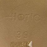 Hotic Black Patent Leather Ankle Strap Block High Heels Dress Sandals Size 8.5 Photo 4