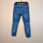 Lucky Brand  Blue High Rise Skinny Jeans Womens 6 Button Fly Casual Classic Denim Photo 6