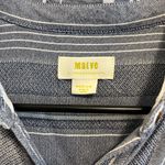 Anthropologie  Maeve Blue Striped Button Down Shirt‎ Relaxed Fit Casual Medium Photo 2