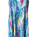 Lilly Pulitzer  Blythe Cotton Swing Dress, Light as a Feather Print, Sz XXS Photo 2