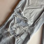 American Eagle Strigid Jeans Distressed Light Wash Wide Leg Photo 1